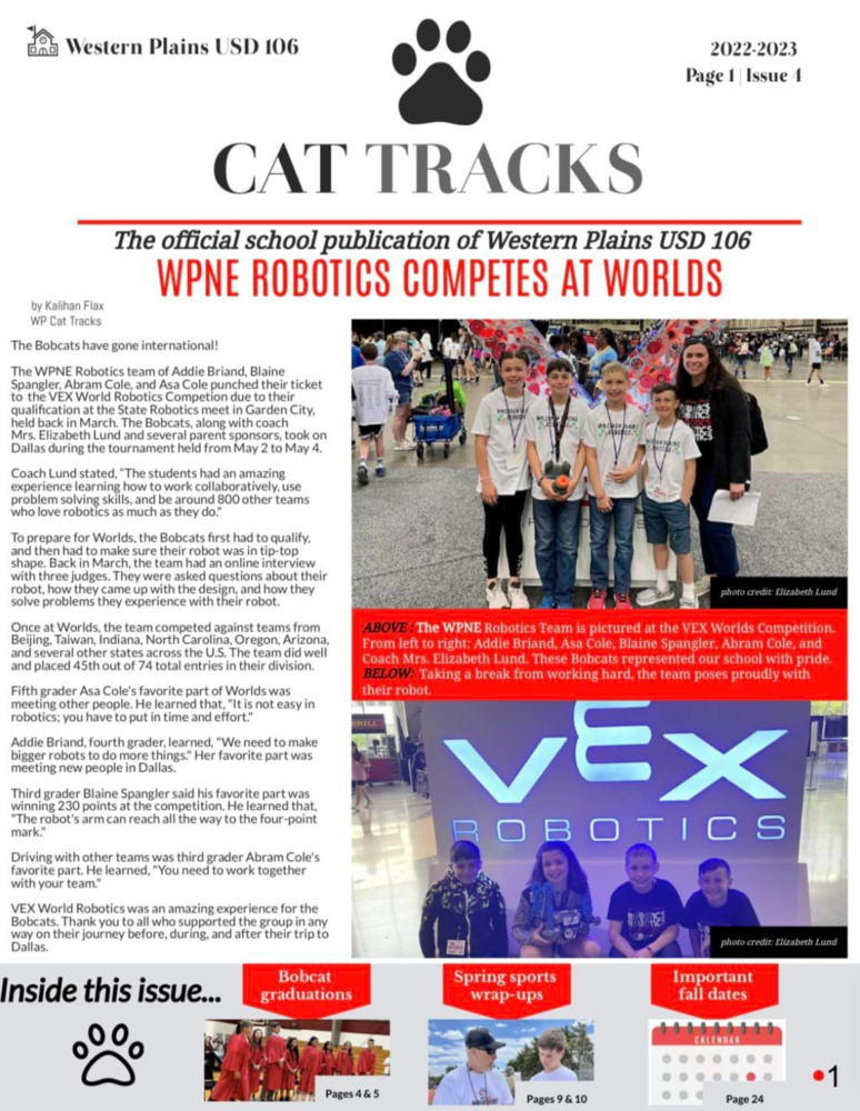 Cat Tracks- Issue #4
